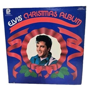 ELVIS PRESLEY Elvis'‎ Christmas Album 1979 Vinyl LP Pickwick CAS 2428 Mono Rock
